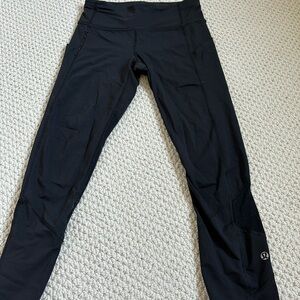 Lululemon speed up black leggings